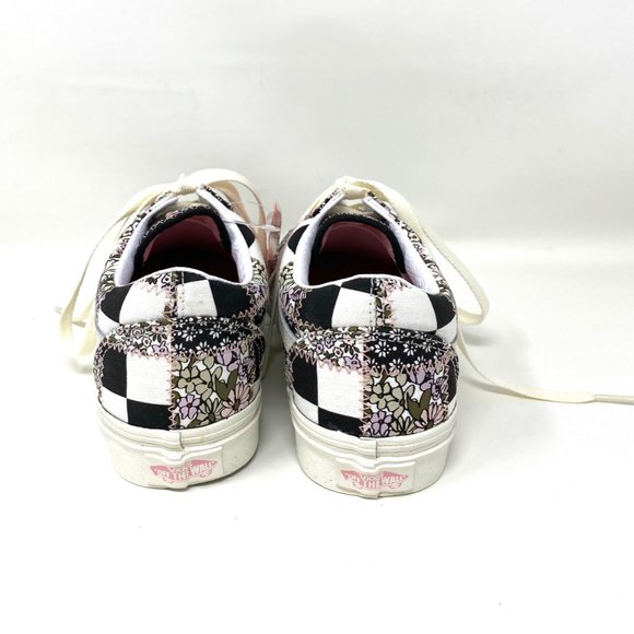 VANS Shoes OLD SKOOL Men's Casual Patchwork Floral Low Top Sneakers VN0A38G19FY - Picture 3 of 10